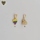 (1-2037) Laminado Oro - Colgantes - BGF