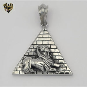 (4-2060) Stainless Steel - Sphinx Pendant.