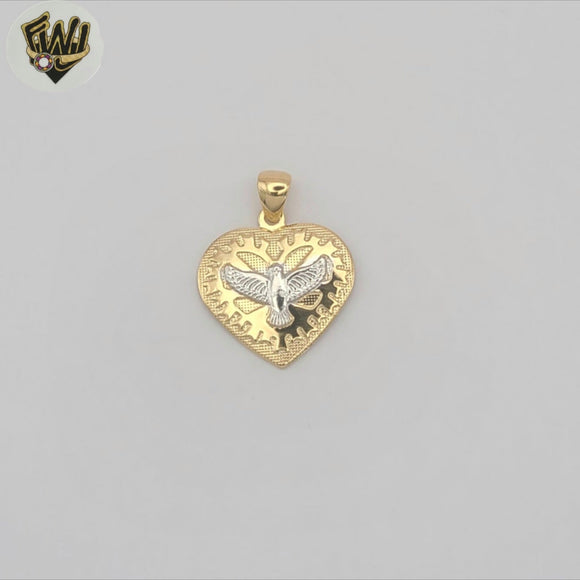 (1-2218-1) Gold Laminate - Holly Spirit Pendant - BGF