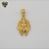 (4-2323) Stainless Steel - Pharaoh Egyptian Pendant.