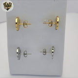 (4-2224) Acero inoxidable - Aretes.
