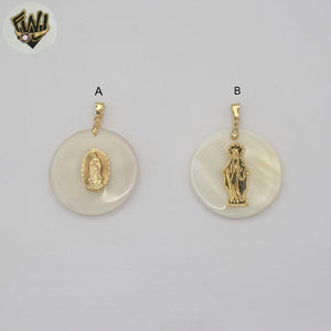 (1-2461-2) Gold Laminate Religious Pendants - BGF