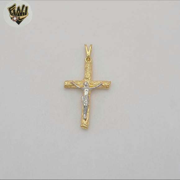 (1-2438-1) Gold Laminate Cross Pendant - BGF