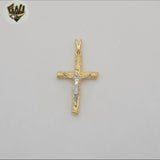 (1-2438-1) Gold Laminate Cross Pendant - BGF
