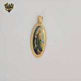 (1-2435-1) Gold Laminate- Saint Jude Pendant - BGF