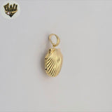 (1-2248-2) Gold Laminate Shell Pendant - BGF