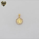 (1-2100-2) Gold Laminate - Saint Jude Pendants - BGF