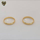 (1-3001-3) Gold Laminate - Plain Band Ring - BGO