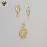 (1-2198-4) Gold Laminate Pendants - BGF