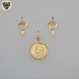 (1-2198-4) Gold Laminate Pendants - BGF