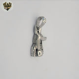 (4-2322) Stainless Steel - Anubis Egyptian Pendant.