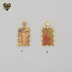 (1-2218-2) Gold Laminate - Religious Pendants - BGF