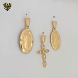 (1-2209) Gold Laminate Pendants - BGF