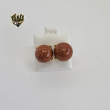 (1-1008) Gold Laminate - Venturina Earrings - BGO - Fantasy World Jewelry