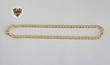 (1-0019-1) Gold Laminate - 3.5mm Cuban Anklet -10"- BGF - Fantasy World Jewelry