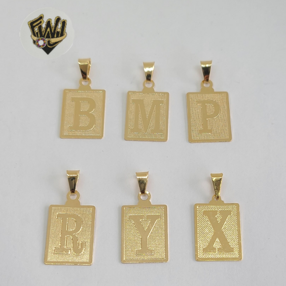 (1-2455) Gold Laminate - Letter Pendants - BGF - Fantasy World Jewelry