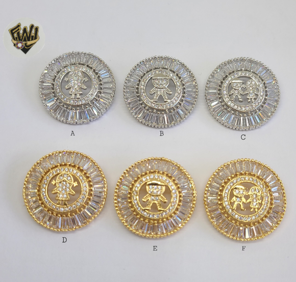 (1-2440) Gold Laminate Pendants -BGF - Fantasy World Jewelry