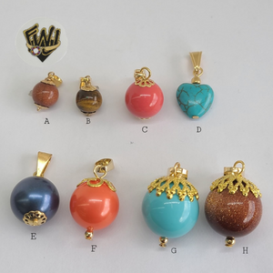 (1-2337) Gold Laminate Pendants -BGF - Fantasy World Jewelry