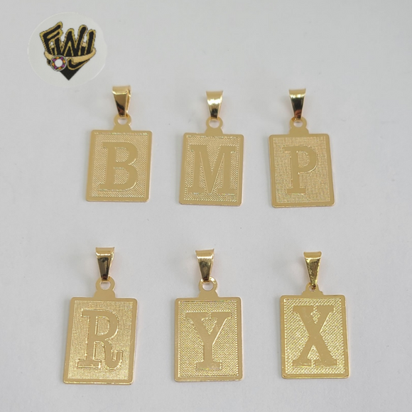 (1-2455-A) Gold Laminate - Letter Pendants (Whole Alphabet) - BGF - Fantasy World Jewelry