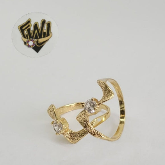 (1-3031) Gold Laminate - CZ Ring - BGF - Fantasy World Jewelry