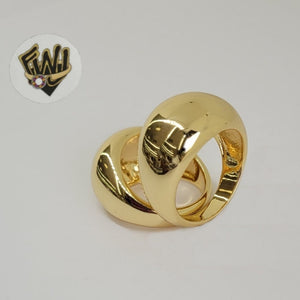 (1-3103) Gold Laminate- Dome Ring -BGO - Fantasy World Jewelry