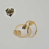 (1-3054-A1) Gold Laminate - Adjustable Heart Ring - BGF - Fantasy World Jewelry