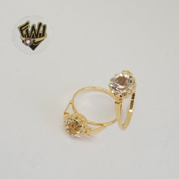 (1-3051-A1) Gold Laminate - CZ Ring -  BGF - Fantasy World Jewelry