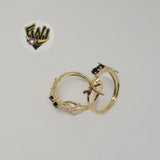 (1-3050-A4) Gold Laminate-Dragonfly Ring- BGO - Fantasy World Jewelry
