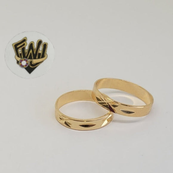 (1-3050-A3) Gold Laminate - Band Ring - BGF - Fantasy World Jewelry