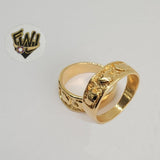 (1-3058-A3) Gold Laminate-Elephant Ring- BGF - Fantasy World Jewelry