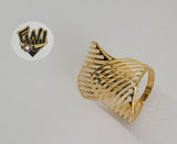 (1-3061-1) Gold Laminate-Ring- BGO - Fantasy World Jewelry