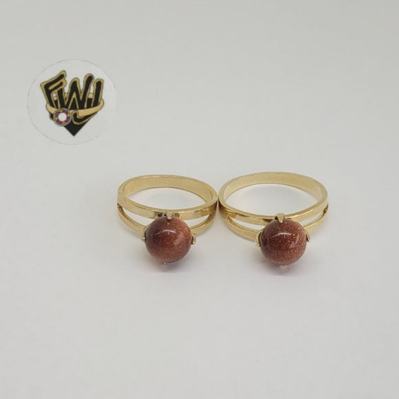 (1-3065-1) Gold Laminate - Venturina Stone Ring - BGF - Fantasy World Jewelry