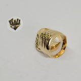 (1-3078) Gold Laminate- CZ Ring - BGF - Fantasy World Jewelry