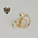 (1-3066-2) Gold Laminate - Pearl Ring - BGF - Fantasy World Jewelry