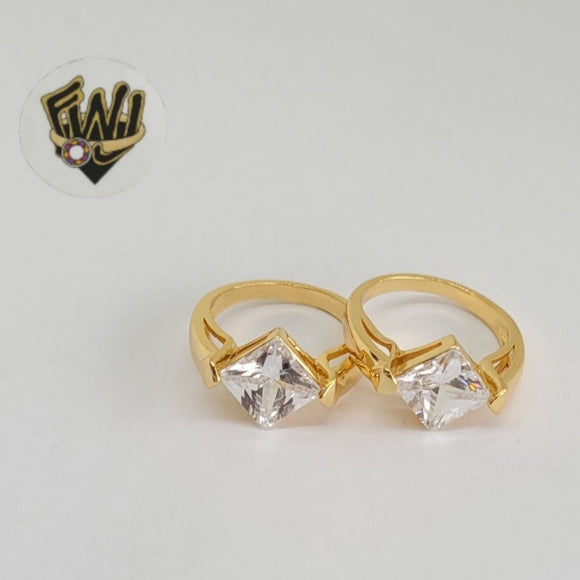 (1-3074-1) Gold Laminate - CZ Ring - BGO - Fantasy World Jewelry