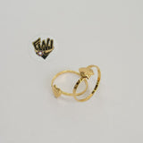 (1-3116-1) Gold Laminate -Strawberry Toe Ring - BGF - Fantasy World Jewelry