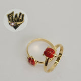 (1-3119-3) Gold Laminate - Ladybug Toe/Child Ring - BGF - Fantasy World Jewelry