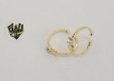 (1-3123-4) Gold Laminate -Heart Toe/Child Ring - BGF - Fantasy World Jewelry