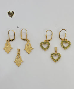 (1-6436) Gold Laminate Set - BGO - Fantasy World Jewelry