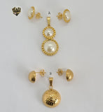 (4-9093) Stainless Steel - Balls Woman Set. - Fantasy World Jewelry