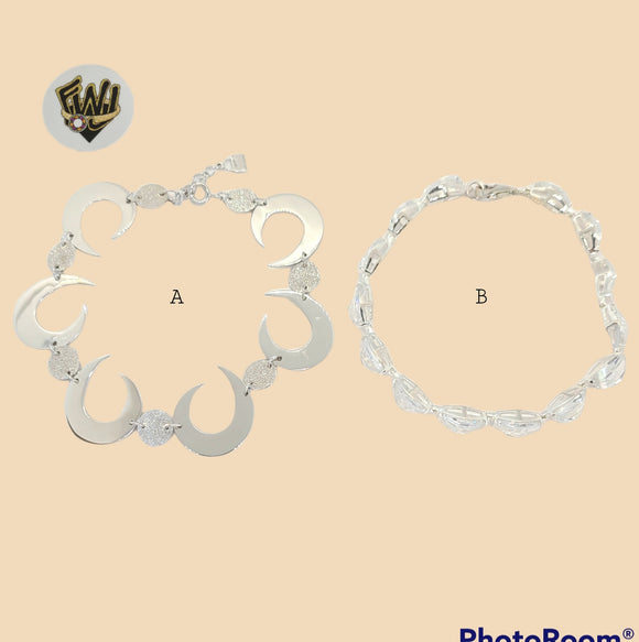 (2-0353) 925 Sterling Silver Bracelet. - Fantasy World Jewelry