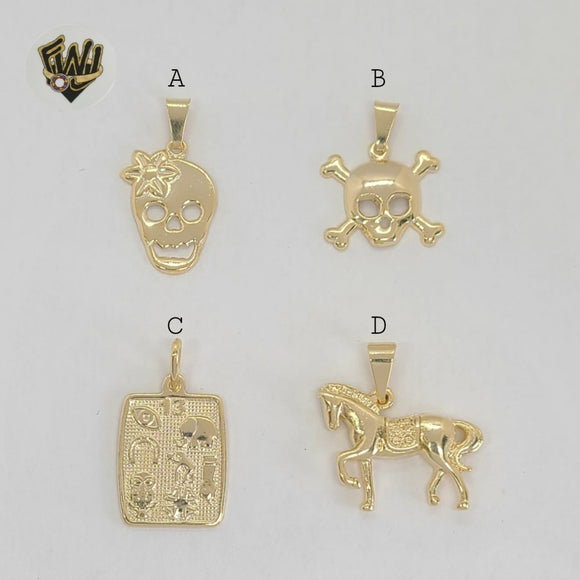 (1-2182) Gold Laminate - Pendants - BGF - Fantasy World Jewelry