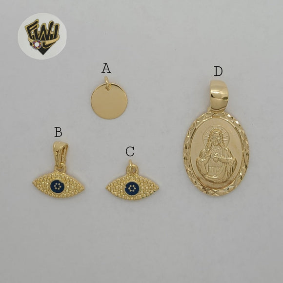 (1-2057) Gold Laminate Pendants - BGF - Fantasy World Jewelry