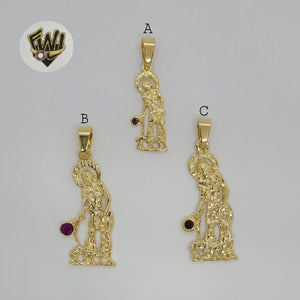 (1-2313) Gold Laminate - Saint Pendants - BGF - Fantasy World Jewelry