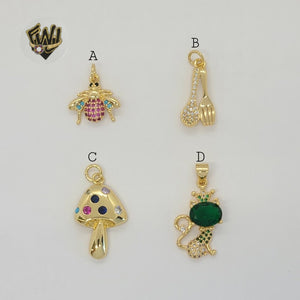 (1-2278-1) Gold Laminate - Small Pendants - BGO