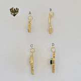 (1-2278-1) Gold Laminate - Small Pendants - BGO