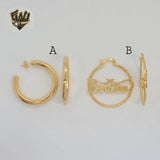 (1-2700-1) Gold Laminate - Hoops - BGO