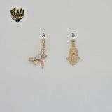(1-2267-1) Gold Laminate - Small Pendants - BGO