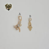 (1-2267-1) Gold Laminate - Small Pendants - BGO