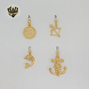 (1-2244-1) Gold Laminate - Pendants - BGO